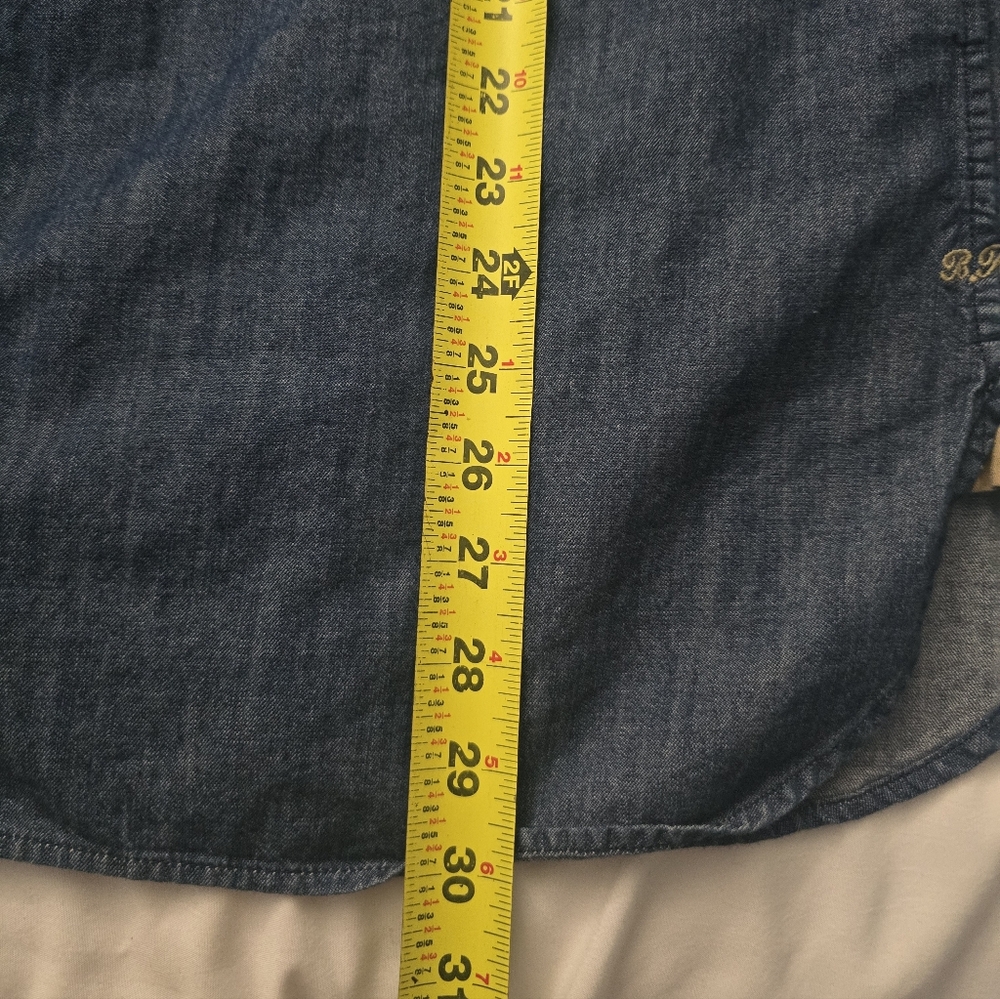 Banana Republic Heritage Collection Denim Shirt - XL - Tailored Slim Fit - Picture 11 of 12
